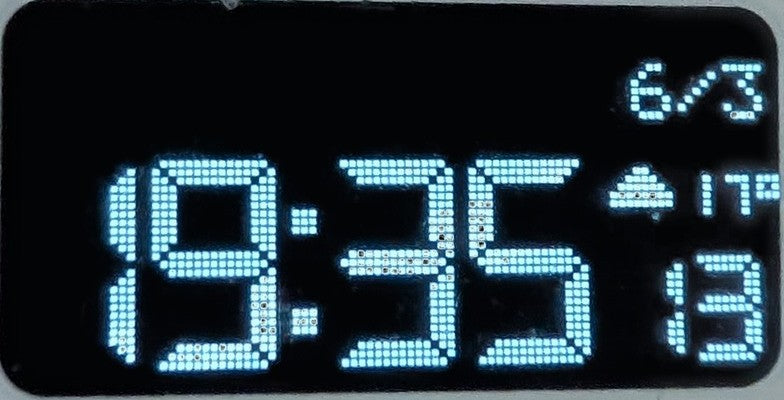 The Kepler clock face